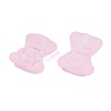 Frosted Transparent Acrylic Beads X1-OACR-P029-20B-01-3