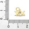 Brass Micro Pave Cubic Zirconia Pendants KK-Z120-33G-3