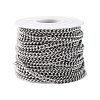 Tarnish Resistant 304 Stainless Steel Curb Chains CHS-R008-01-3