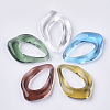 Transparent Acrylic Pendants TACR-T009-005-1