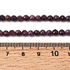 Natural Ruby Beads Strands G-C181-B06-03-01-5