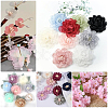 Gypsum with Cotton Cord Artificial Flower Core DIY-WH20007-36A-09-4