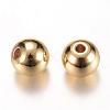 Brass Spacer Beads KK-S753-4mm-G-1