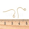 316 Surgical Stainless Steel Earring Hooks STAS-Z124-02C-G-3