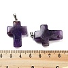 Natural Amethyst Pendants G-A231-02A-3