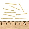 SHEGRACE Brass Connector Charms XGR0134G-112G-3