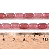 Natural Strawberry Quartz Beads Strands G-G980-29B-5