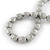 Electroplated Non-magnetic Synthetic Hematite Beads Strands G-R259-47H-2
