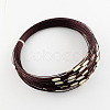 Steel Wire Bracelet Cord DIY Jewelry Making TWIR-R004-16-1