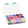 375G 15 Colors Baking Paint Glass Seed Beads SEED-JP0004-03-3mm-6