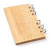 Wooden Wedding Guestbooks Notepad AJEW-H114-01-2