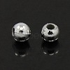 Plating Plastic Acrylic Round Beads PACR-L003-5mm-S-2