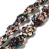 Synthetic Turquoise Dyed Beads Strands G-P507-05F-1
