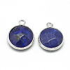 Synthetic Lapis Lazuli Pendants X-G-Q964-04P-2