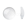 Transparent Glass Cabochons GGLA-R026-15mm-1
