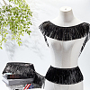 Tassel PET Polyester Ribbon Trim OCOR-WH0082-230D-4