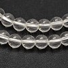 Synthetic Quartz Round Bead Strands PIEG-J002-16-6mm-3