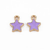 Alloy Enamel Charms PALLOY-N153-40-RS-2