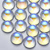 Transparent Glass Cabochons X-GLAA-S190-013A-F01-1