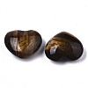 Natural Tiger Eye Heart Love Stone G-N0326-56E-2