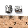 Non-Tarnish 304 Stainless Steel Beads STAS-C089-01B-P-3