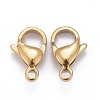 Ion Plating(IP) 316L Surgical Stainless Steel Lobster Claw Clasps STAS-H353-C-02G-A-2