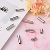 Tarnish Resistant 304 Stainless Steel Bayonet Clasps STAS-F108-12P-6mm-4