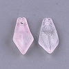 Transparent Spray Painted Glass Pendants X-GLAA-S183-21B-01-2