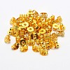 Brass Ear Nuts KK-M163-02-NR-2