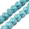 Synthetic Turquoise Beads Strands TURQ-T004-02-4