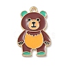 Alloy Enamel Pendants AL-CBACD8B-05G-1
