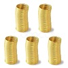 5Pcs Brass Memory Wire for Rings FIND-NH0001-14G-3
