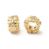 Brass Micro Pave Cubic Zirconia European Beads LS-KK-M233-44G-1