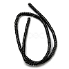 Natural Black Stone Beads Strands G-F631-A14-01-2