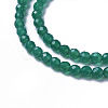 Natural Dyed & Heated Green Onyx Agate Beads Strands G-F596-12B-2mm-3