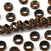 Brass Rhinestone Spacer Beads RB-A020-10mm-15AB-1