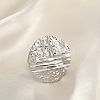304 Stainless Steel Cuff Open Rings FS-WGD6945-07-1