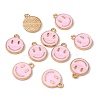 Alloy Enamel Charms ENAM-S121-165F-RS-2