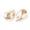 Faceted Glass Pendants X-GLAA-F069-S-A18-2