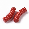 Opaque Acrylic Beads OACR-A016-03G-3
