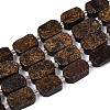 Natural Bronzite Beads Strands G-T138-26A-06-4