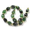 Natural Ruby in Zoisite Beads Strands G-N342-50-3