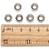 Brass Rhinestone Spacer Beads X-RB-A020-9mm-01P-4