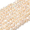 Natural Keshi Pearl Beads Strands PEAR-E017-28-1