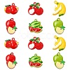 18Pcs 6 Styles Zinc Alloy Pendants FIND-CJ0005-22-1