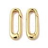 Brass Spring Gate Rings KK-J301-02G-1