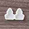 Easter Theme Ear Stud Ornament Silicone Molds DIY-J009-01F-3