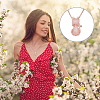 ANATTASOUL Cat Glass & Plastic Pendant Necklaces & Stud Earrings & Finger Rings SJEW-AN0001-52-4