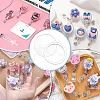 1 Set Transparent Acrylic Clear Blank Badge AJEW-BC0008-07B-6