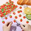 60Pcs 10 Styles Opaque Resin Pendants RESI-CJ0004-41-5
